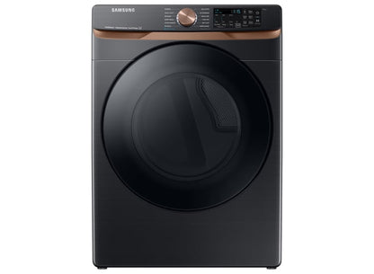 BLP00788 - Samsung 7.5 cu. ft. Vented Smart Gas Dryer in Brushed Black with Steam Sanitize+ and Sensor Dry DVG50BG8300VA
