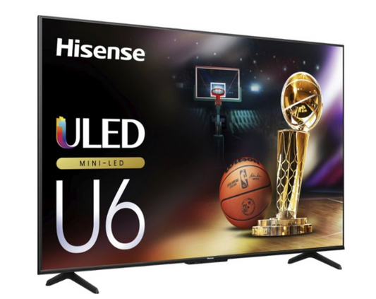 65U6K-C - Hisense 65" Class U6 Series Mini-LED ULED 4K Google TV