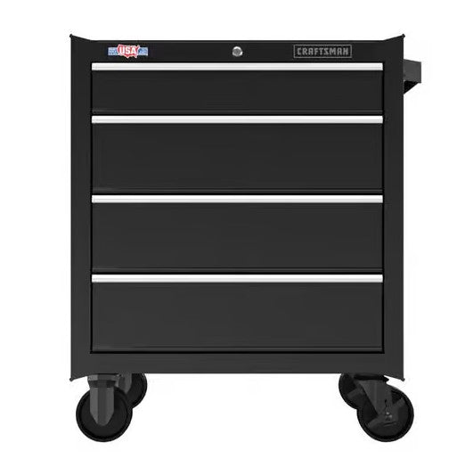 AC250006 Craftsman S1000 27 in. 4 drawer Steel Rolling Tool Cabinet 32.5 in. H X 18 in. D