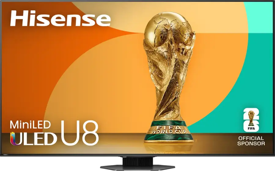 Hisense - 75" Class U8 Series MiniLED QLED UHD 4K HDR Smart Google TV 75U8QG-R