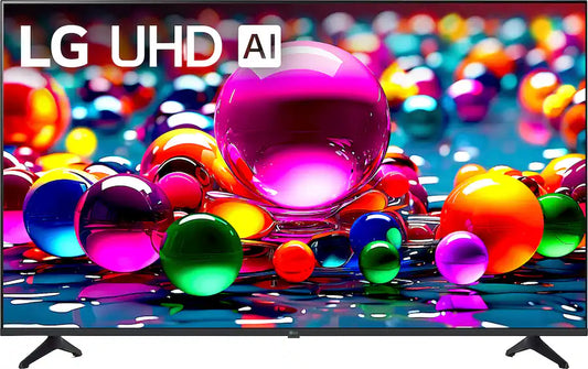 LG - 55” Class UA77 Series LED AI 4K UHD Smart webOS TV 55UA7700PUB-C
