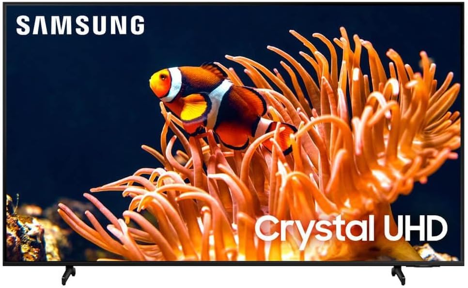 UN75DU8000F-R  SAMSUNG 75-Inch Class 4K Crystal UHD DU8000 Series HDR Smart TV w/Object Tracking Sound Lite, Motion Xcelerator, Ultra Slim Design, Gaming Hub, Alexa Built-in