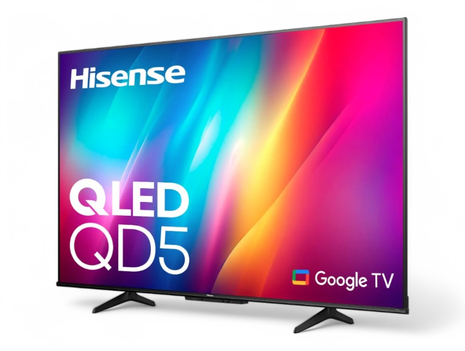 55QD5N-C, Hisense Hisense - 55 Class QD5 Series QLED 4K UHD Smart Google TV