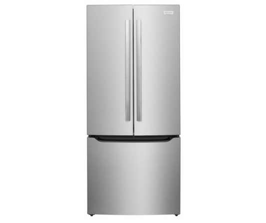 Frigidaire Gallery - 30 in. 20 cu. ft. Standard Depth French Door Refrigerator with Internal Water Dispenser - Stainless Steel  - GRFN2023AF- SN 1K41381760