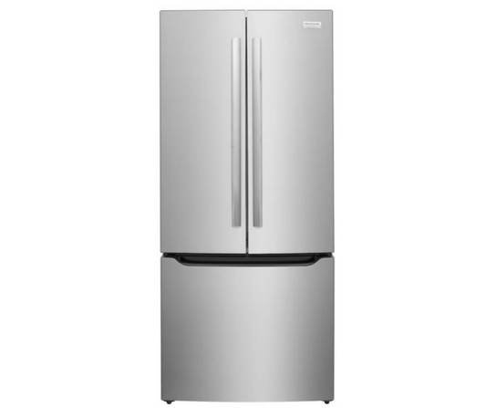 Frigidaire Gallery - 30 in. 20 cu. ft. Standard Depth French Door Refrigerator with Internal Water Dispenser - Stainless Steel  - GRFN2023AF- SN 1K41570422