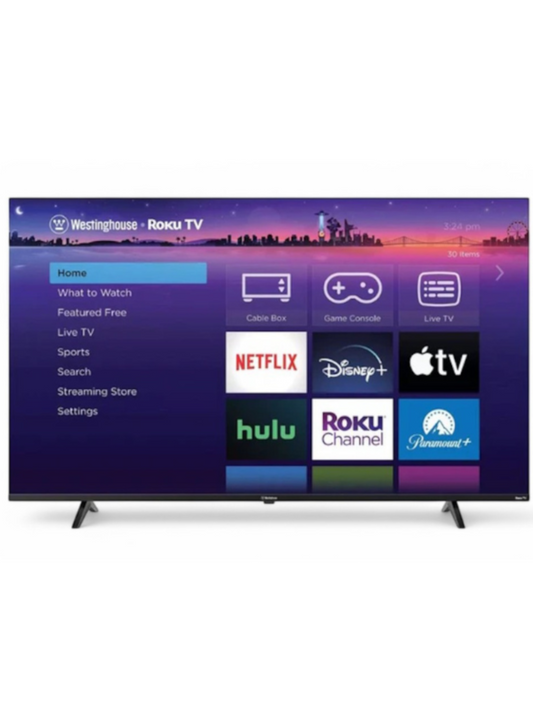 Westinghouse 58" 4K UHD Led Roku Smart TV- WR58UT4212-C