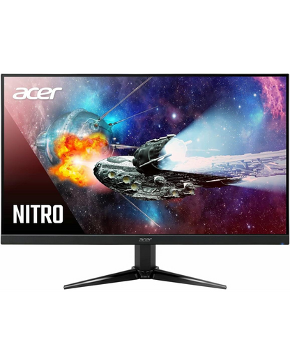 Acer Nitro QG241Y Pbmiipx 23.8" Full HD (1920 x 1080)  VA Gaming Monitor with AMD FreeSync Premium Technology, Up to 165Hz, 1ms (VRB), HDR10, (1 Display Port 1.2, 1 x HDMI 2.0 & 1.4)