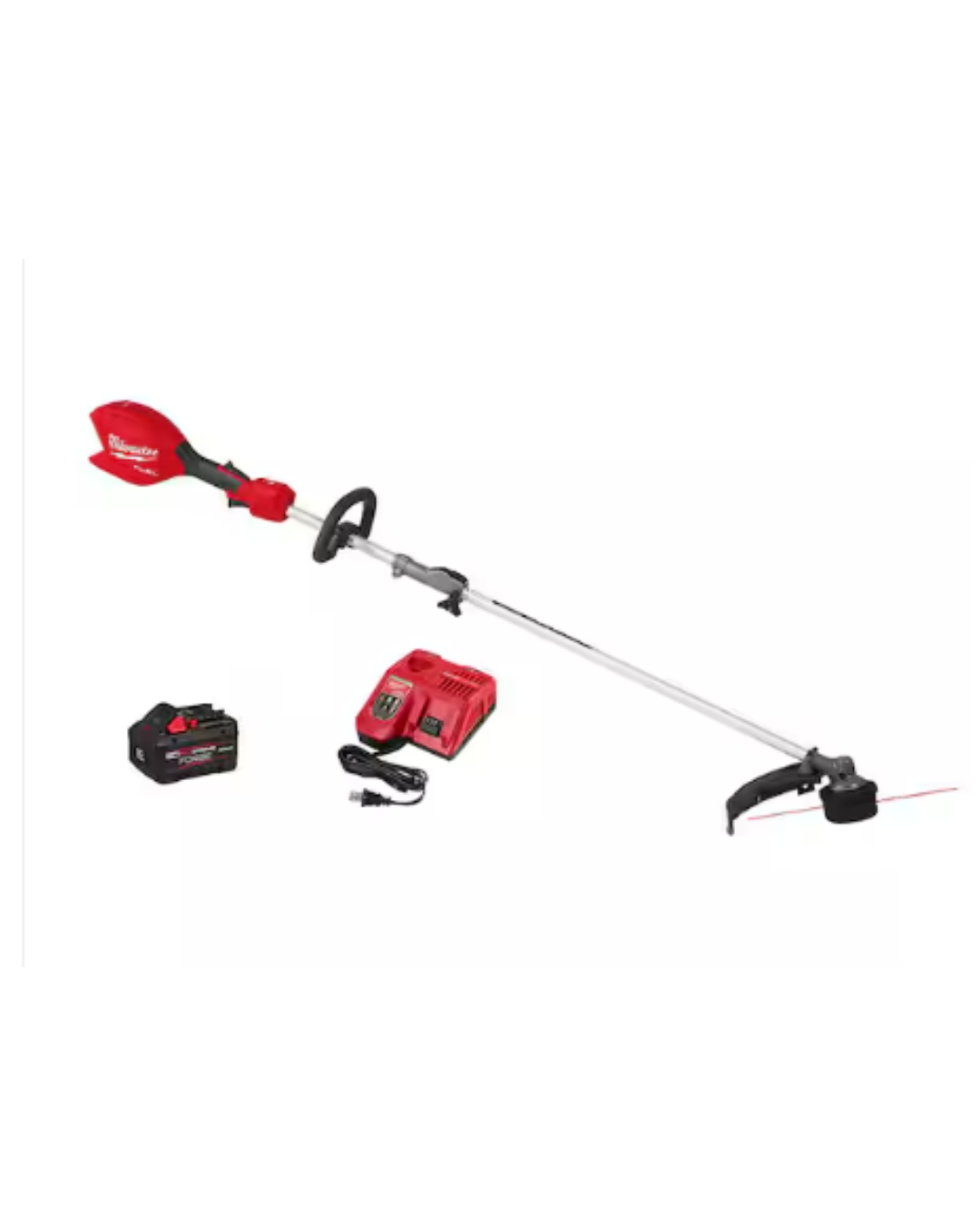 AC250089 M18 FUEL 18V Lithium-Ion Brushless Cordless String Trimmer with QUIK-LOK Attachment Capability and 8.0 Ah Battery