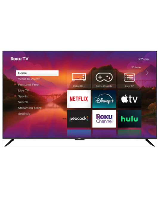 Element E4FAA75R - 75” 4K UHD HDR10 ROKU TV (FRAMELESS) TV