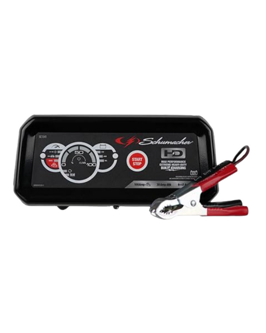 AC250209 Schumacher Electric 6A Battery Charger and 100A Engine Starter, 4-in-1 Solution for 12V Batteries, Battery Maintainer, 20A Boost, SC1341, for Car, Truck, and Marine Batteries
