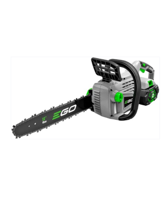 AC250197 EGO POWER+ Chain Saw, 16” Battery Powered Chainsaw, Electric Cordless, Battery and Charger Not Included – CS1600