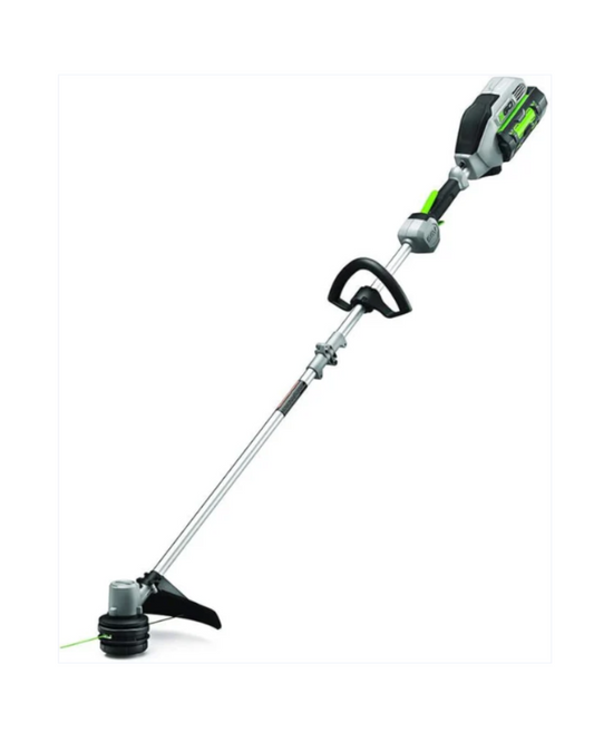 AC250198 EGO POWER+ String Trimmer, Battery Powered, 15" Trimmer for Weeds and Grass with Rapid Reload, Split Shaft, Includes 56V 2.5Ah Battery and Charger