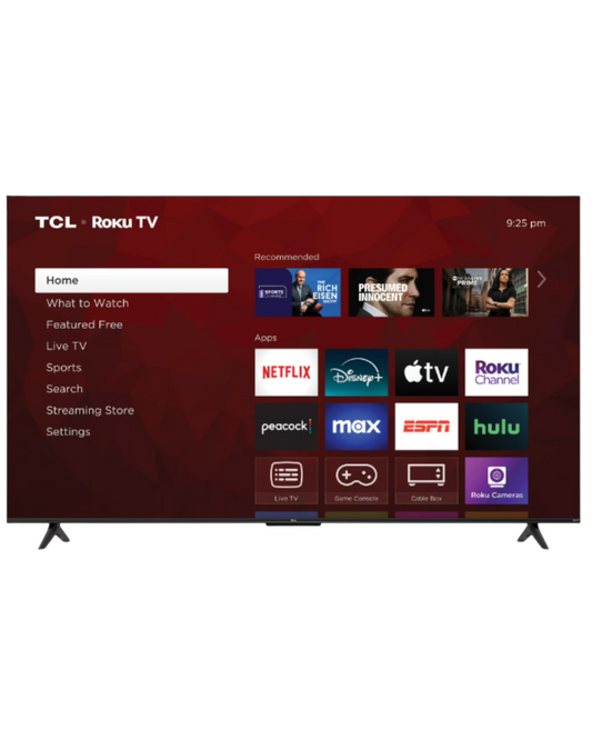 TCL - 65" Class 4 Series LED 4K UHD Smart Roku TV 65S425-R