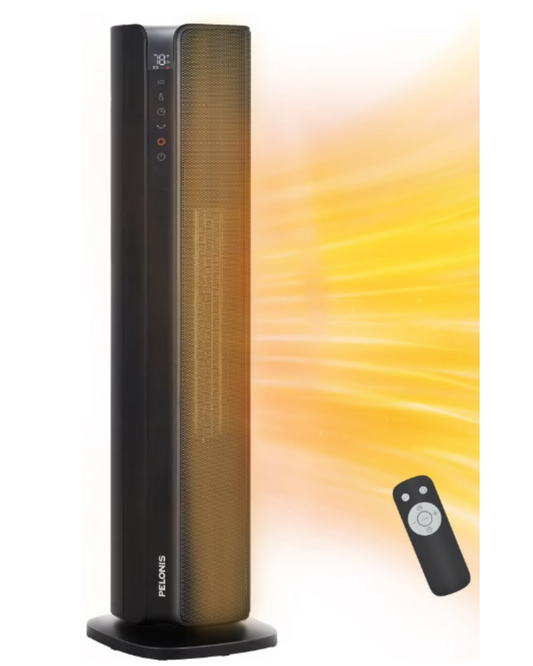TOWER FAN HEATER NTH15-24HR OBSIDIAN BLA PSHC30TD4BB-R