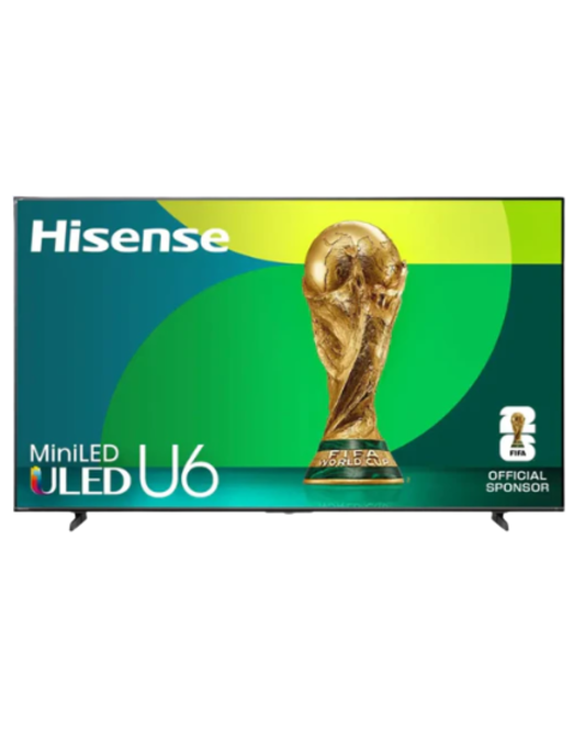 Hisense - 55" Class U6 Series MiniLED QLED UHD 4K HDR Smart Fire TV 55U65QF-R