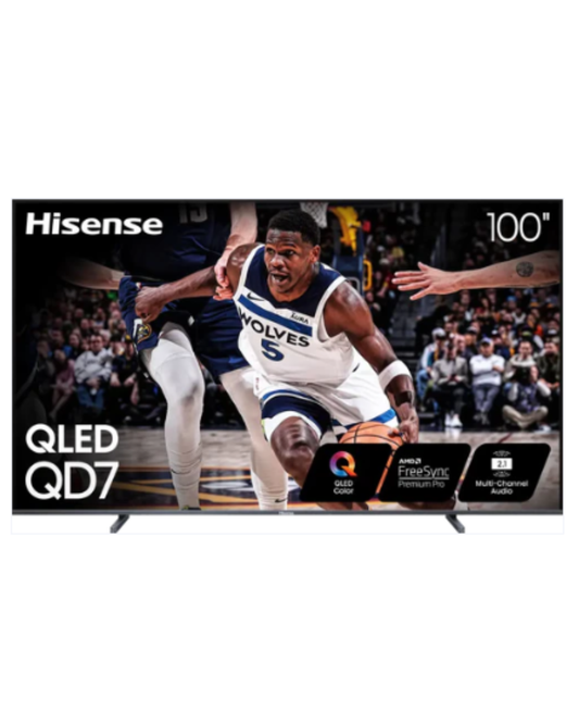 100QD7N-C Hisense - 100" Class QD7 Series QLED 4K UHD Smart Google TV