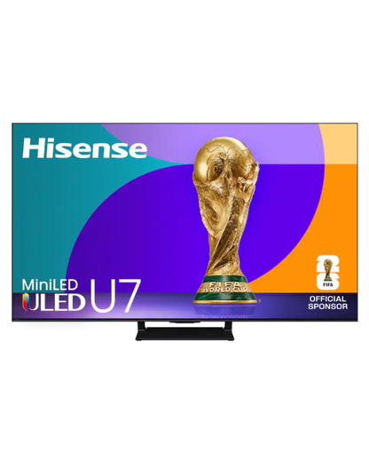Hisense - 85" Class U7 Series Mini-LED 4K UHD QLED Smart Google TV 85U7N-R
