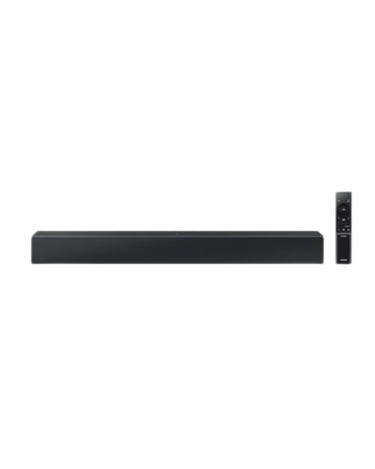 Samsung - HW-C400/ZA 2.0 Channel C-Series Soundbar with Built-in Woofer - Black HW-C400-C