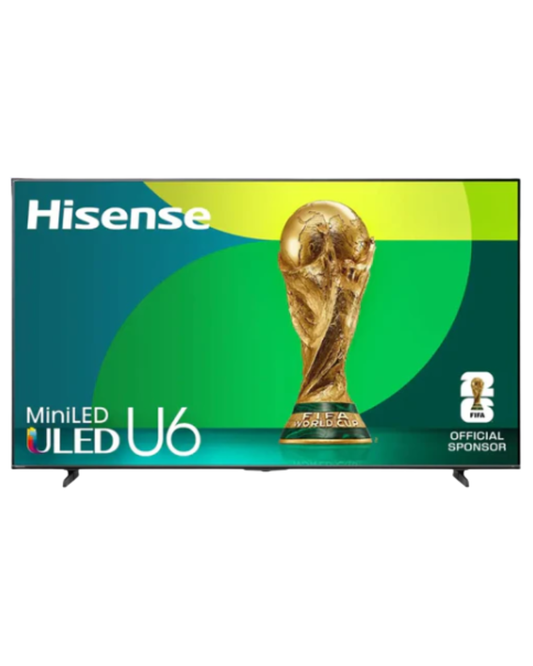 Hisense - 85" Class U6 Series MiniLED QLED UHD 4K HDR Smart Fire TV 85U65QF-R