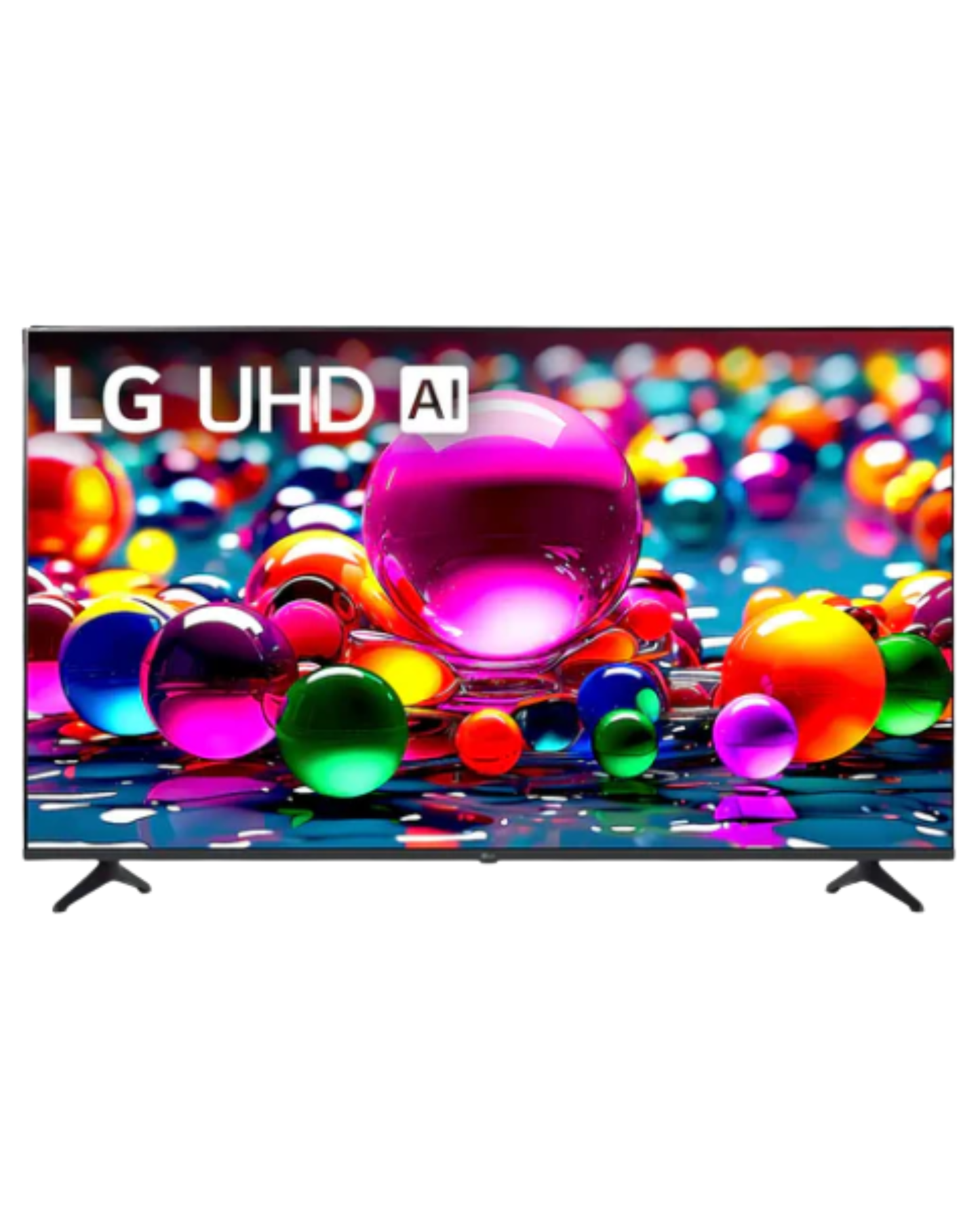 LG - 65” Class UA77 Series LED AI 4K UHD Smart webOS TV 65UA7700PUB-C