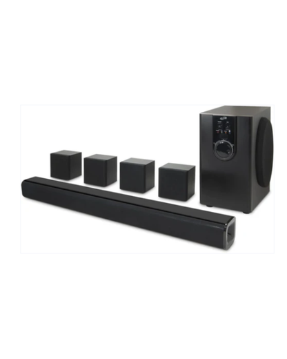 Live IHTB142B0 5.1 Channel Bluetooth Home Theater System, Black /80W  ILIVE5.1-R