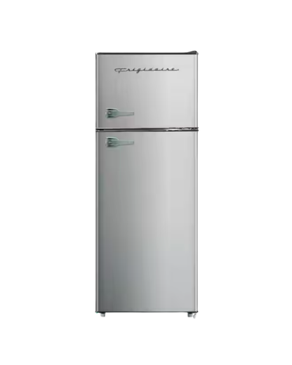 AC250695 7.5 cu. ft. Mini Refrigerator in Platinum with Top Freezer