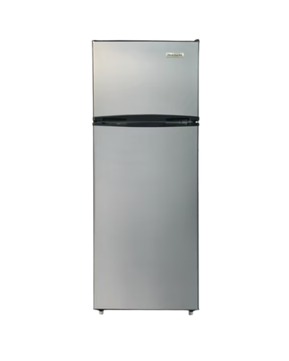 AC250518 Frigidaire, 2 Door Apartment Size Refrigerator/Freezer Combo, 7.5 cu ft, Platinum Series, Stainless, 23" D x 21.5" W x 55.5" H