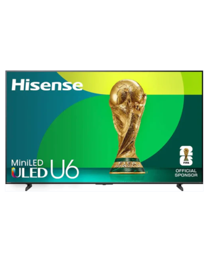 Hisense - 65" Class U6 Series MiniLED QLED UHD 4K Smart Fire TV 65U65QF-R