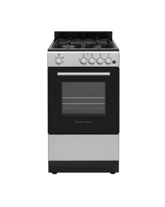 AC260006 Hamilton Beach 20 In. Gas Range Oven with Shallow Tray in Stainless Steel - Dented