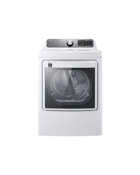 AC260031 Midea GAS DRYER WITH 7.5 CU.FT. , SENSOR DRY, MLG45N3BWW-R - Damaged Front