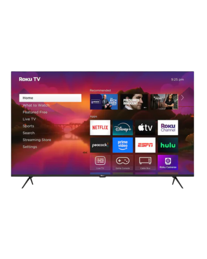 Roku 75-Inch Plus Series 4K QLED Smart Roku TV, Dolby Vision, Striking 4K Resolution, Automatic Brightness, & Seamless Streaming 75R5C6-R