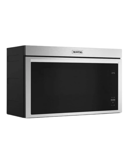 BLP00411 - Maytag - 30 in. W 1.1 cu. ft. Fingerprint Resistant Stainless Steel Flush Built-In 1000-Watt Over the Range Microwave