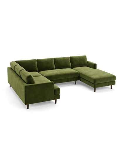 IDF240394 Sectional Sofa Winslow Moss AK-618-134