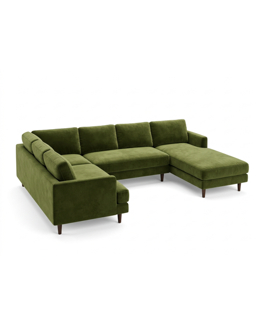IDF240394 Sectional Sofa Winslow Moss AK-618-134