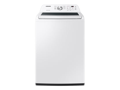 BLP00731 - Samsung 4.4 cu. ft. High-Efficiency Top Load Washer in White with Agitator and Vibration Reduction - WA44A3205AWA4