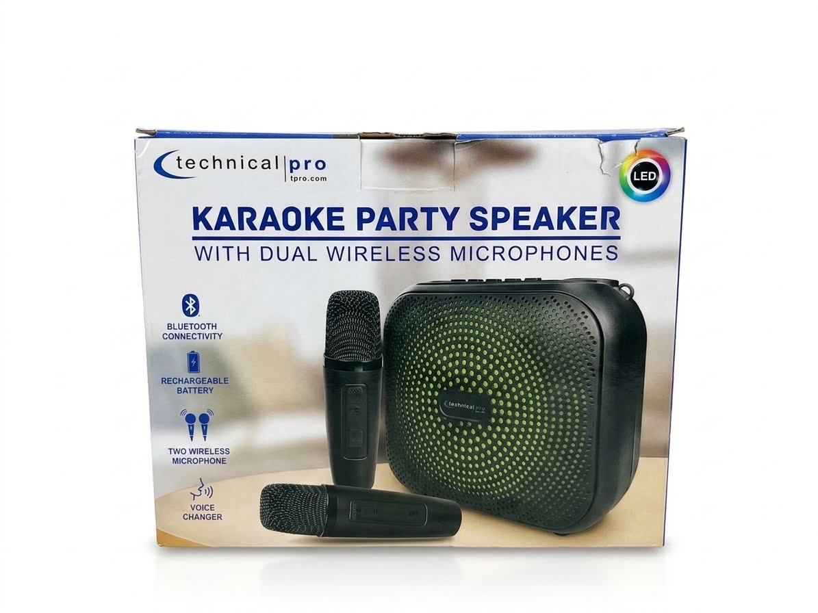 TECHNICAL PRO KARAOKE PARTY SPEAKER WPLIT82-R