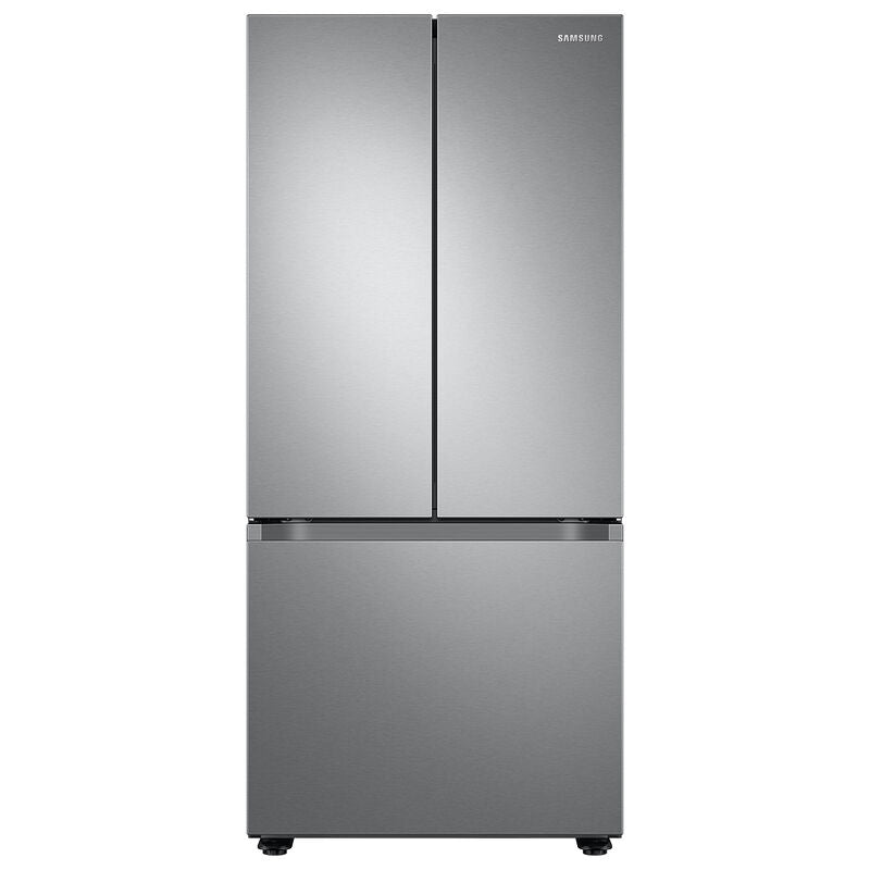 BLP00962 - Samsung Standard Depth Smart 3-Door French Door Refrigerator in Stainless Steel with Automatic Ice Maker - RF22A4111SRAA