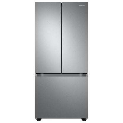 BLP00962 - Samsung Standard Depth Smart 3-Door French Door Refrigerator in Stainless Steel with Automatic Ice Maker - RF22A4111SRAA