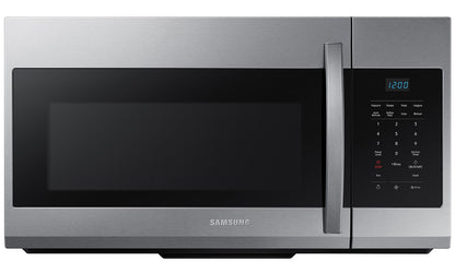BLP00794 - Samsung 30 in. 1.7 cu. ft. 1000 W Fingerprint Resistant Stainless Steel Over-the-Range Microwave ME17R7021ESAA
