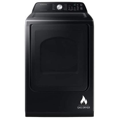 BLP00907 - Samsung - 7.4 Cu. Ft. Smart Gas Dryer with Sensor Dry - Black - DVG47CG3500VA