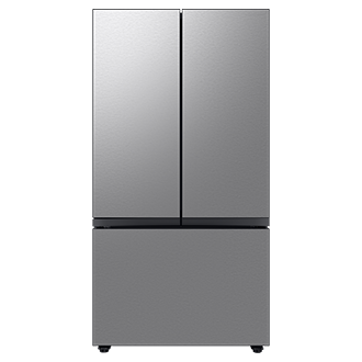BLP00931 - SAMSUNG Bespoke 30 cu. ft. Standard Depth 3-Door French Door Smart Refrigerator - RF30BB6600QLA