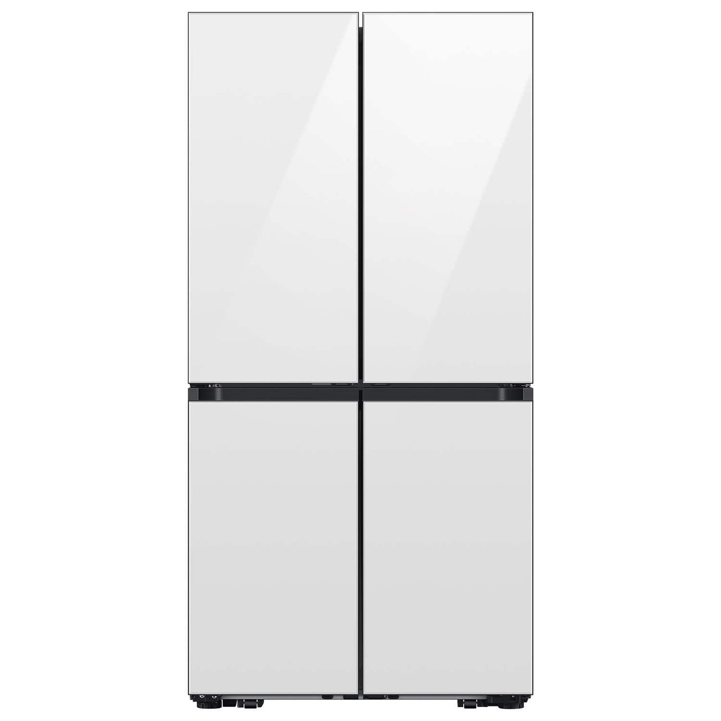 BLP00594 - Samsung - 36 in. 22 cu. ft. Counter Depth 4-Door French Door Refrigerator in White with Zero Clearance Fit and Sphere Ice - RM80F22WEWAA - Brand New