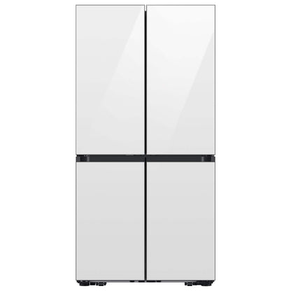 BLP00594 - Samsung - 36 in. 22 cu. ft. Counter Depth 4-Door French Door Refrigerator in White with Zero Clearance Fit and Sphere Ice - RM80F22WEWAA - Brand New