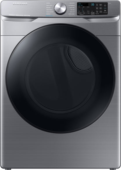 BLP01013 - Samsung 4.5 cu. ft. Smart High-Efficiency Front Load Washer in Platinum with Super Speed - WF45B6300APUS