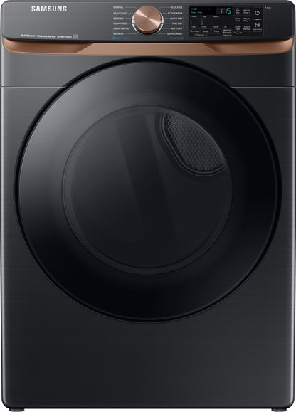 BLP01052 - Samsung 7.5 cu. ft. Vented Smart Gas Dryer in Brushed Black with Steam Sanitize+ and Sensor Dry - DVG50BG8300VA