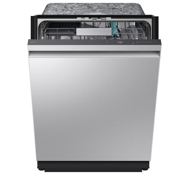 BLP00953 - Samsung Bespoke 24 in. Built-In Tall Tub Smart Dishwasher in Stainless Steel with 3rd Rack Washing System, 38 dBA - DW90F89T0USRA
