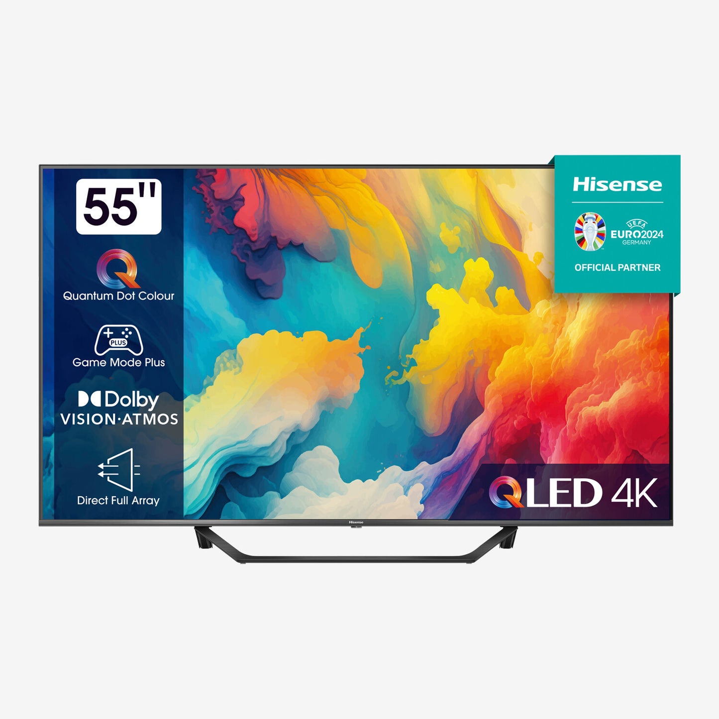 55U8H-C - Hisense 55" 4K Quantum Dot QLED Smart Google TV