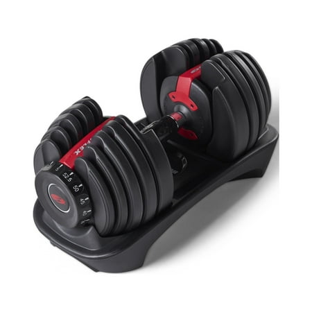 Bowflex SelectTech 552 Dumbbell, Adjustable, Single, 708447912381