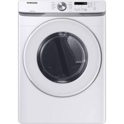 BLP00906 - Samsung 7.5 cu. ft. Vented Stackable Gas Dryer in White with Sensor Dry - DVG45T6000WA3