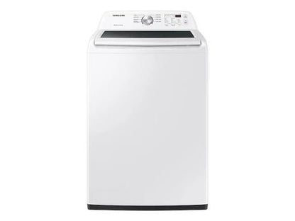BLP01010 - Samsung 4.4 cu. ft. High-Efficiency Top Load Washer in White with Agitator and Vibration Reduction - WA44A3205AWA4